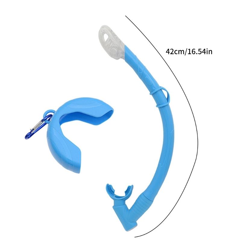 Flexible Rolls Up Snorkel Silicone Folding Snorkel with Compacts Storage Case Freediving & Snorkeling Snorkel Easy Use