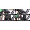 BUCKLOS Pedals MTB Bike Flat Pedal Platform Bearing Dual Function Fit SPD System Aluminum Alloy Mountain Bike Pedal Bicycle Part
