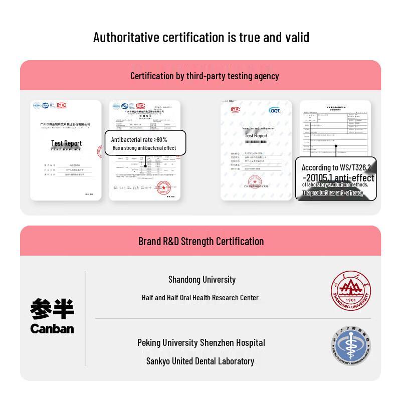 CANBAN Kids Toothbrush and Toothpaste Set