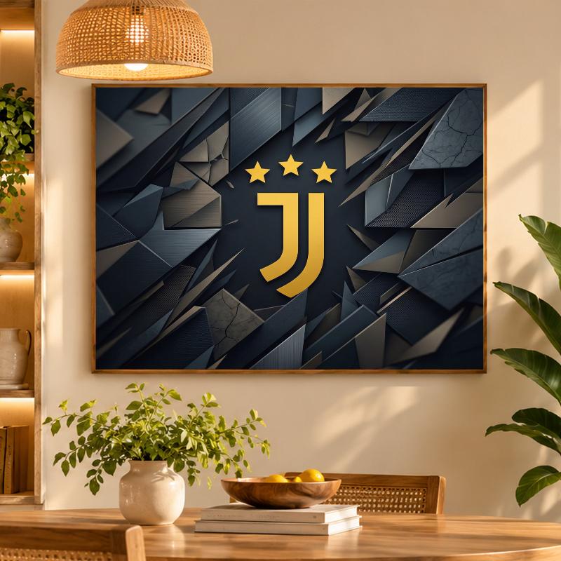 5D Diamond Painting Juventus FC DIY Full Drill Diamond Art Kit Home Decoration
