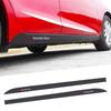 2 buc. Bandă Stripe Jantă Laterală Ușă Mașină Decal Carbon Accesorii Styling Pentru Mercedes Benz Clasa B/C/E/S Clasa A C200L GLC GLK CLA