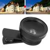 Phone Lens 2 In 1 HD Professional   Clip 0.45X Wide Angle 12.5X NaMacro Lens for Cellphone Tablet