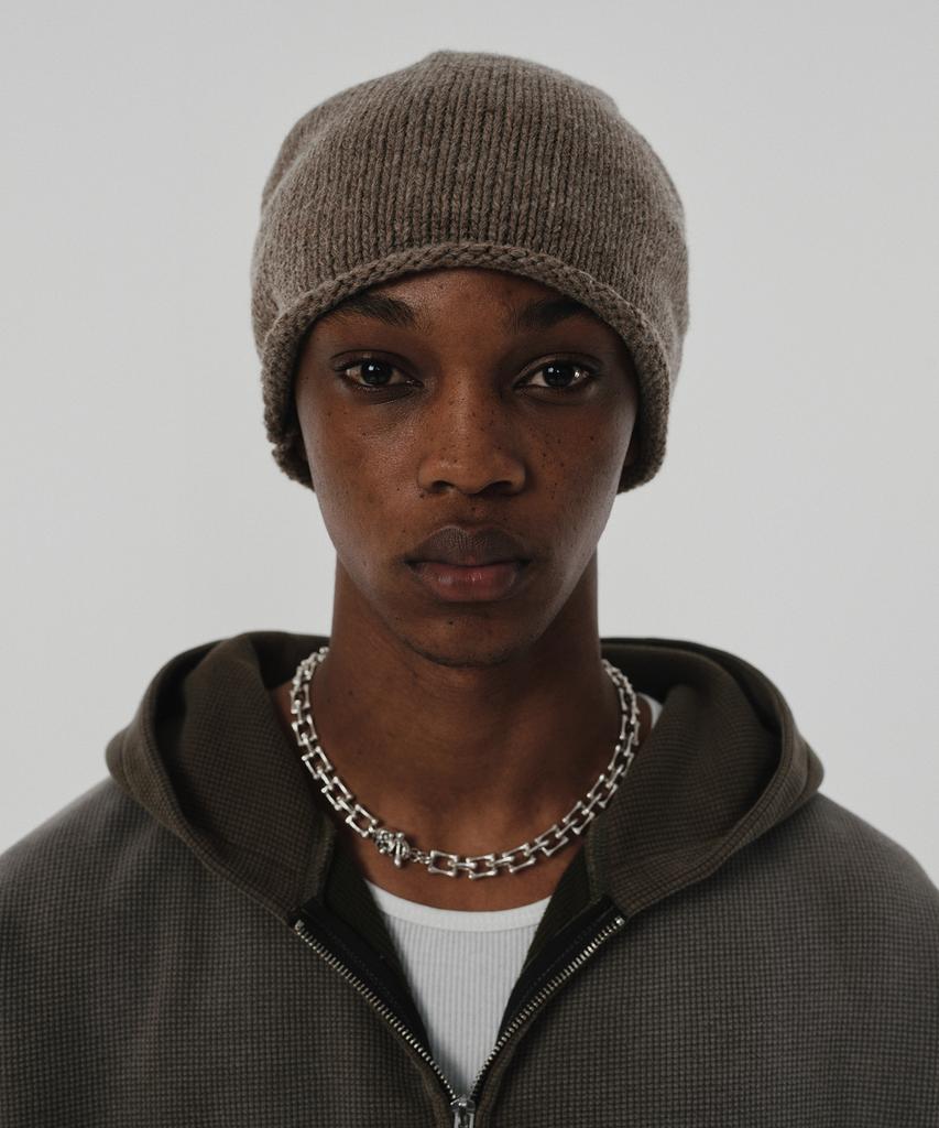 Seuweideu Rolled Beanie [Brown]