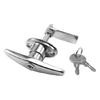 Practical T Handle Security Lock with Key For Drawers And Cabinets Zinc Alloy Body Easy Installation for Home Offices