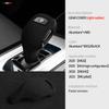 For Mg GT MG5 MG6 HS Accessories Car Shift Knob Head Trim Cover Sticker Alcantara suede Interior Modification Product Styling VV222