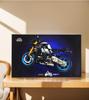 Sungvool Display Wallboard for Lego Technic Yamaha SP Motorcycle Model Kit Decorative Paintings for Display Wallboard for Lego Model Display
