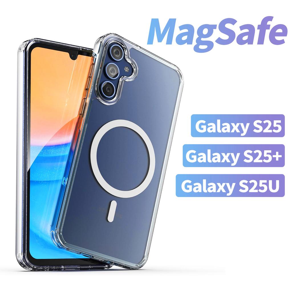 Für Magsafe Stoßfeste Telefonhülle Luxus Magnetische Klare Hüllen Für Samsung Galaxy S22 S23 S24 Ultra Plus Rückseitenabdeckung Zubehör