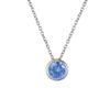 eManco Elegant Titanium Steel Diamond Clavicle Necklace for Women - Versatile, Non-Fading, Stainless Steel Pendant.