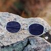 Vintage Punk Style Sunglasses Men Retro Elliptical Metal Frame Women Sun Glasses Fashion Eyewear