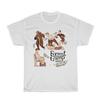 Forrest Gump Movie Men's White T-Shirt Size S to 5XL