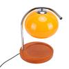 Candle Warmer Lamp with Bulb Glass Lampshade Fragrance Candle Warmer Desk Light for Bedroom Indoor Decoration Orange