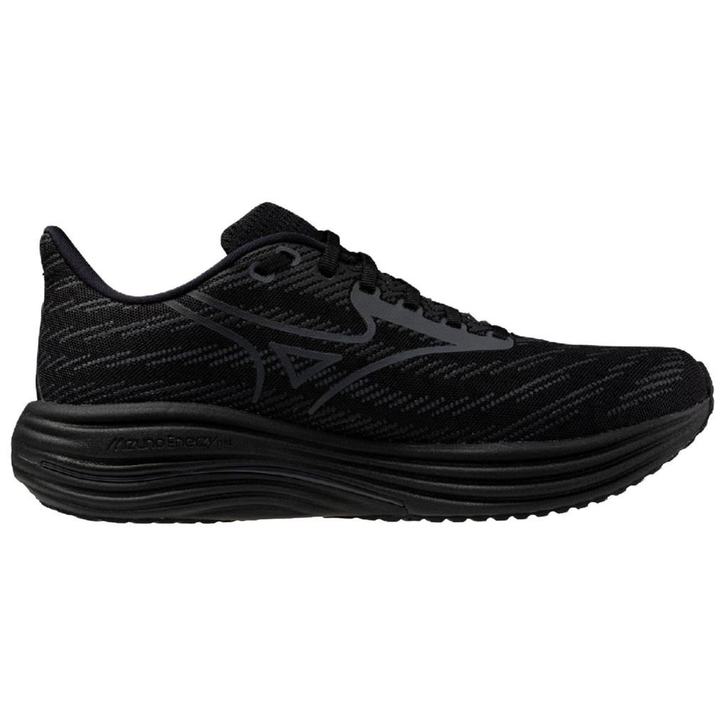 Mizuno Wave Rider 29 Super Wide Nere Sneakers Unisex Iron-Gate Nero-Sabbia J1GC256503