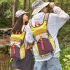 Colored Outdoor Sports Bag Women Large-capacity Lightweight Casual Travel Schoolbag Water-proof Mountaineering Backpack