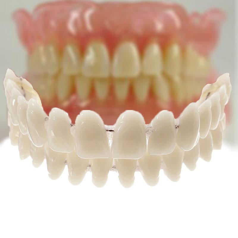28Pcs/Set Resin Teeth Denture Manufactured Artificial Preformed Dentition