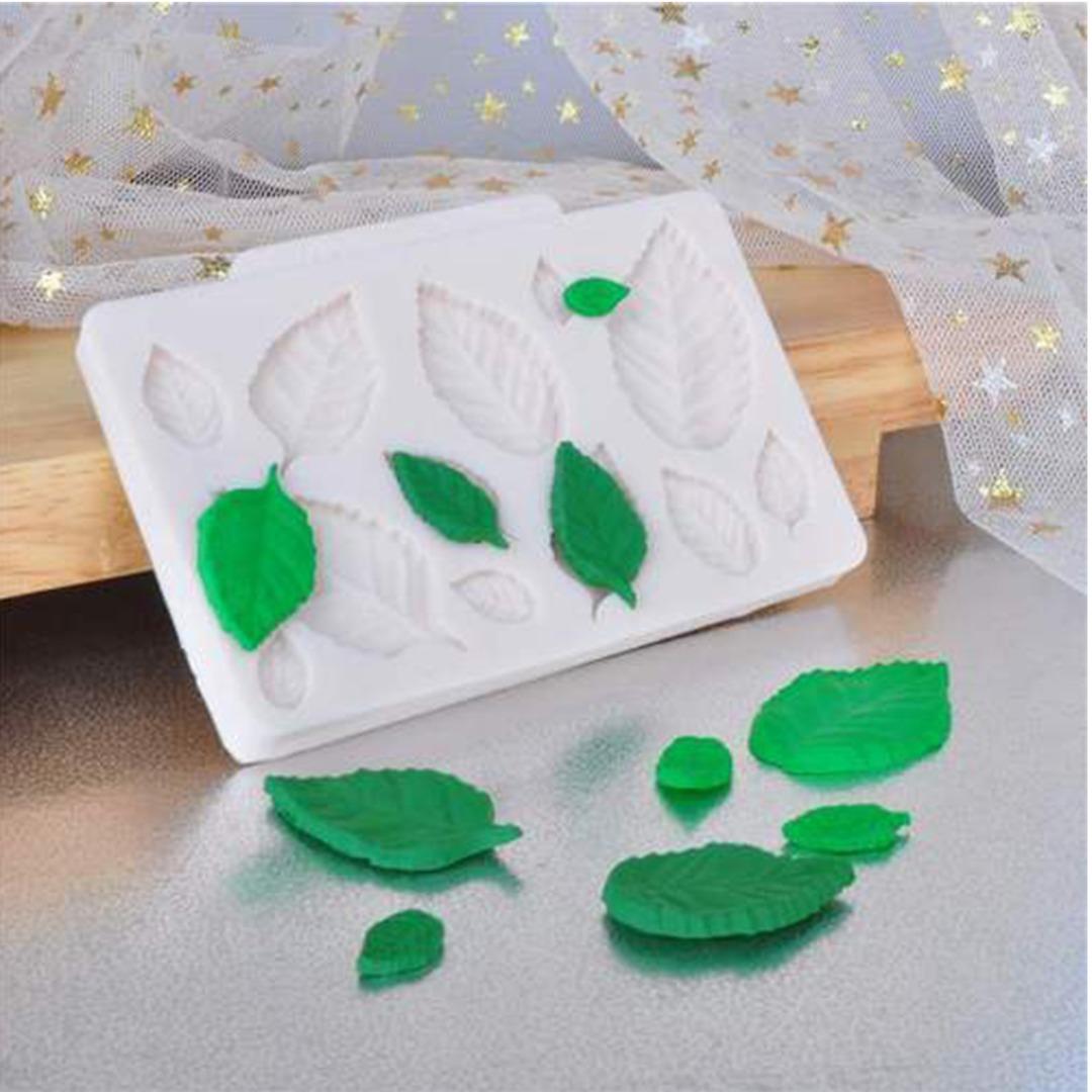 

PDTO форма листа силиконовая форма для помадки инструмент для украшения торта DIY форма для выпечки шоколада