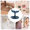 Estante para Joyas Cola de Ballena Soporte Estético Soporte para Anillos Soporte para Pulseras Organizador de Llaves Bandeja de Almacenamiento Para Anillos Soporte Colgante