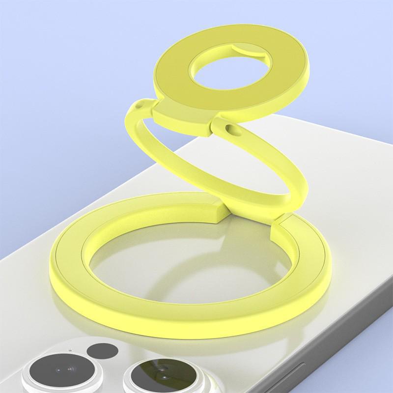 Foldable Magnetic Phone Holder Ring - Strong Grip for Hands-Free Use
