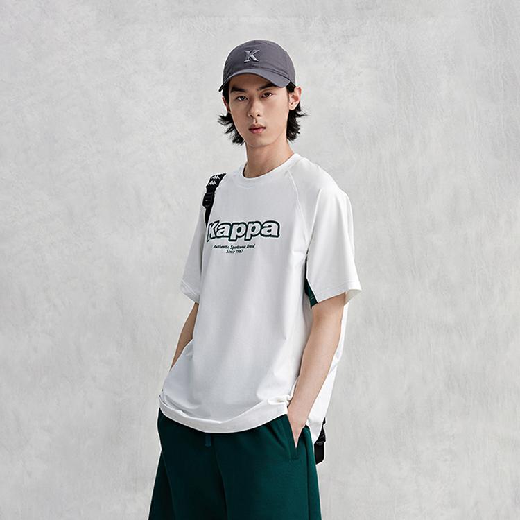 Kappa T-Shirts Men's Crew Neck Moderate K0E32TD01M