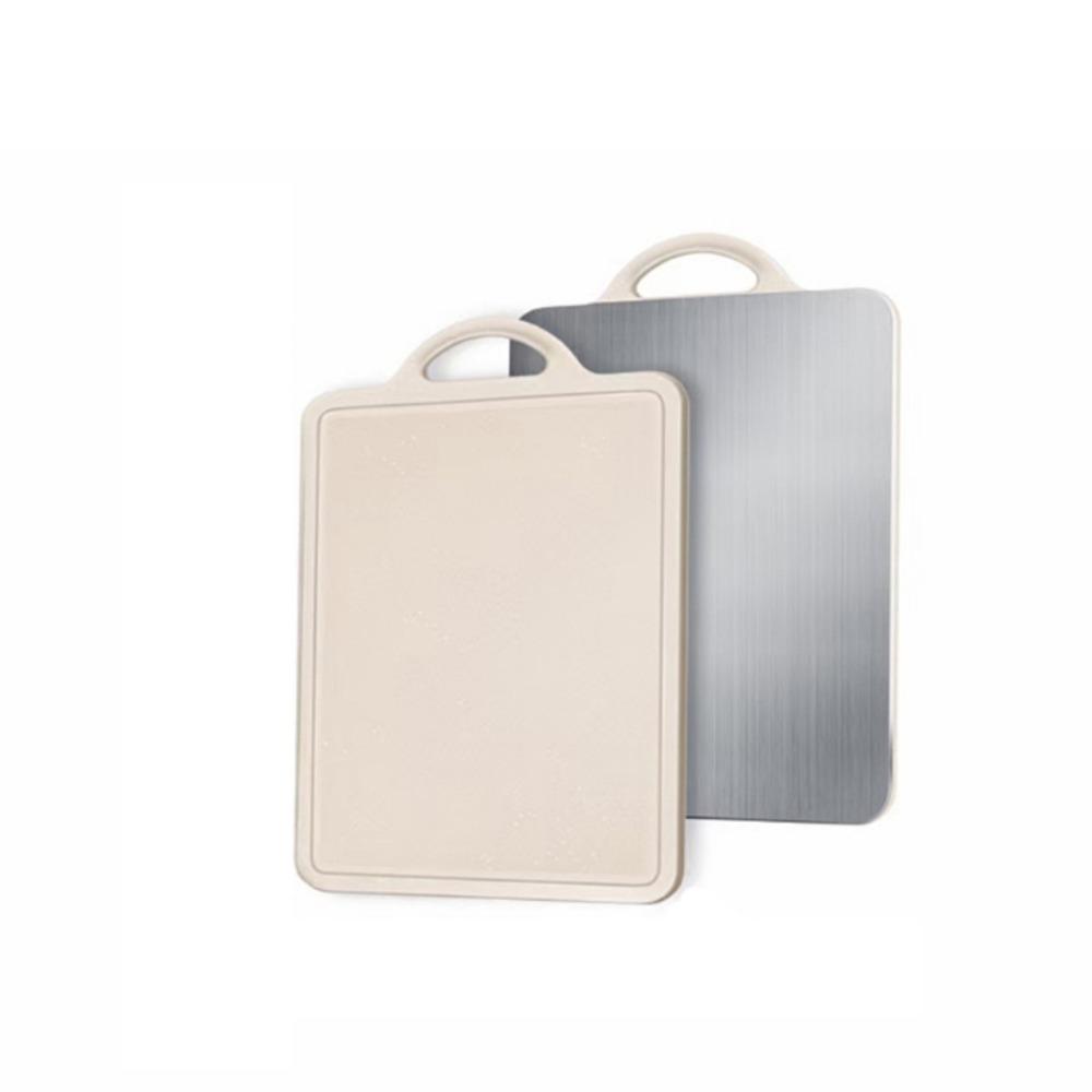 Anti-mold Chopping Block 304 Stainless Steel and PP Chopping Board Double-sided Cutting Board  Beef