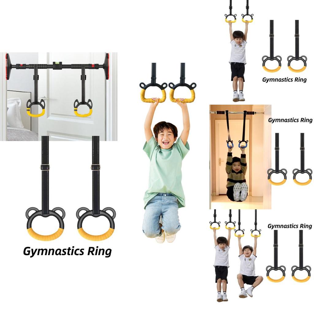 Durable And Sturdy Children's Fitness Rings For Bodybuilding And Sports Training
