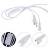 1.8M Power Cord Cables Eu Plug Switch Cable For T5 Led Tube T8 Power Charging Wire Connection