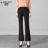 Women's High-Waist Slimming Flared Trousers