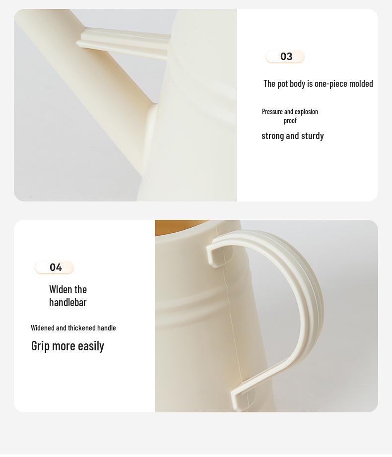 Large Capacity Long Spout Watering Can with Shower Head for Gardening