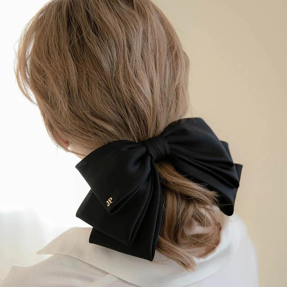 Basic 3-Tier Ribbon Hairpin LFAC0001 Navy
