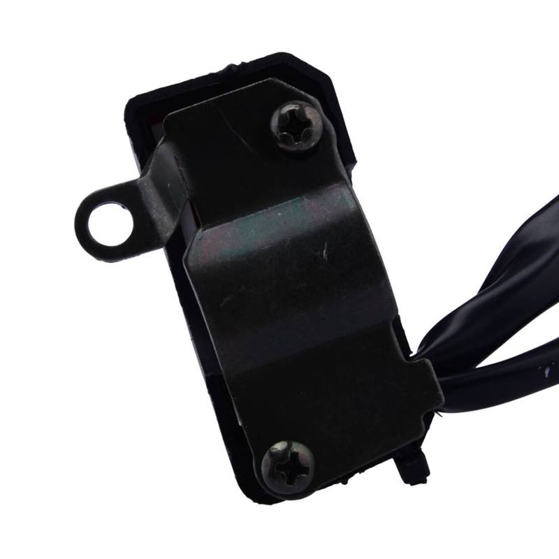 12V 7/8" 22mm Handlebar Motorcycle Headlight Fog Light Horn ON OFF Start Kill Switch 6 Wire Black