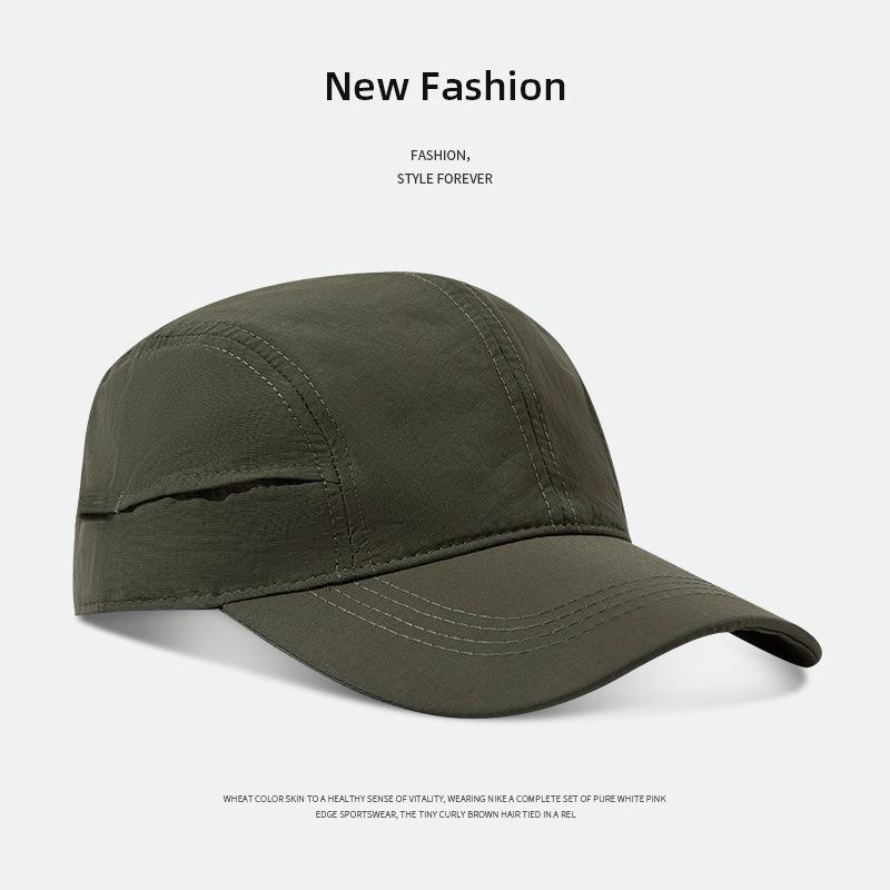 Quick-drying Hat Men's Baseball Cap Spring and Summer Thin Big Head Circumference Breathable Sun Hat Outdoor Sports Women's Cap