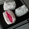 Floral Print Travel Portable Minimalist Large Capacity Soft Storage Makeup Bag
