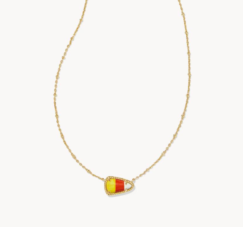 

Style Accessories Holiday Series Commuter Short New Year Christmas Pumpkin Textured Necklace Women
