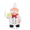 Resin 3D Chef Fridge Magnet Cute Kitchen Decor Holder for Refrigerator Microwave Cabinet Office School Home Metal Surface