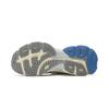 Li Ning Xingji Amorti Antidérapant Respirant Bas Haut Baskets Épaisses Homme Blanc Bleu AGCV109-4
