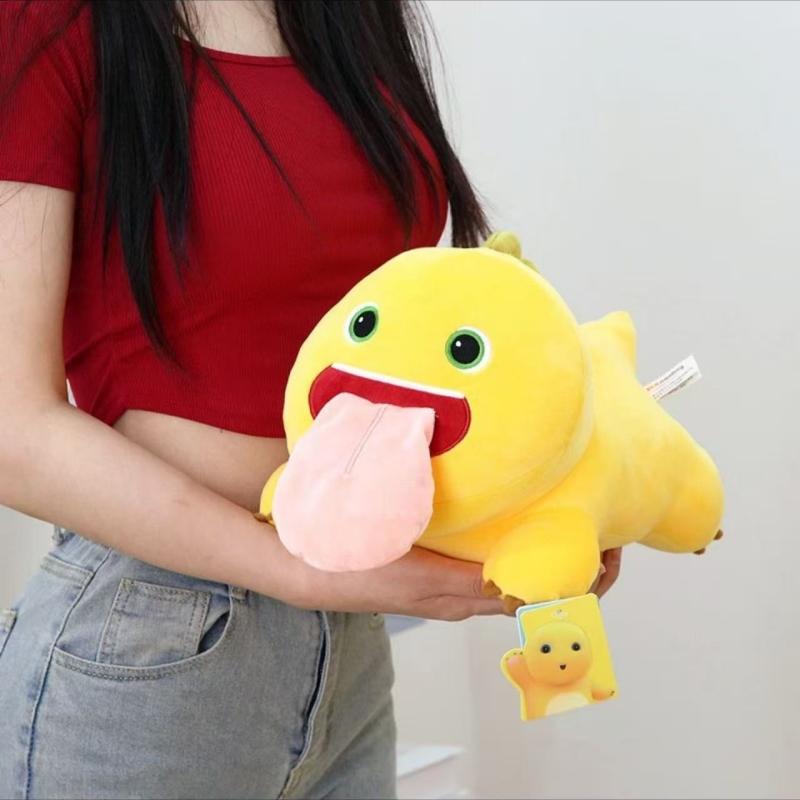 Anime Nailong Cartoon Milk Dragon Plush Pillow Toy Cute Soft Stuffed Animal Dinosaur Plush Doll Anime Home Decor Gift
