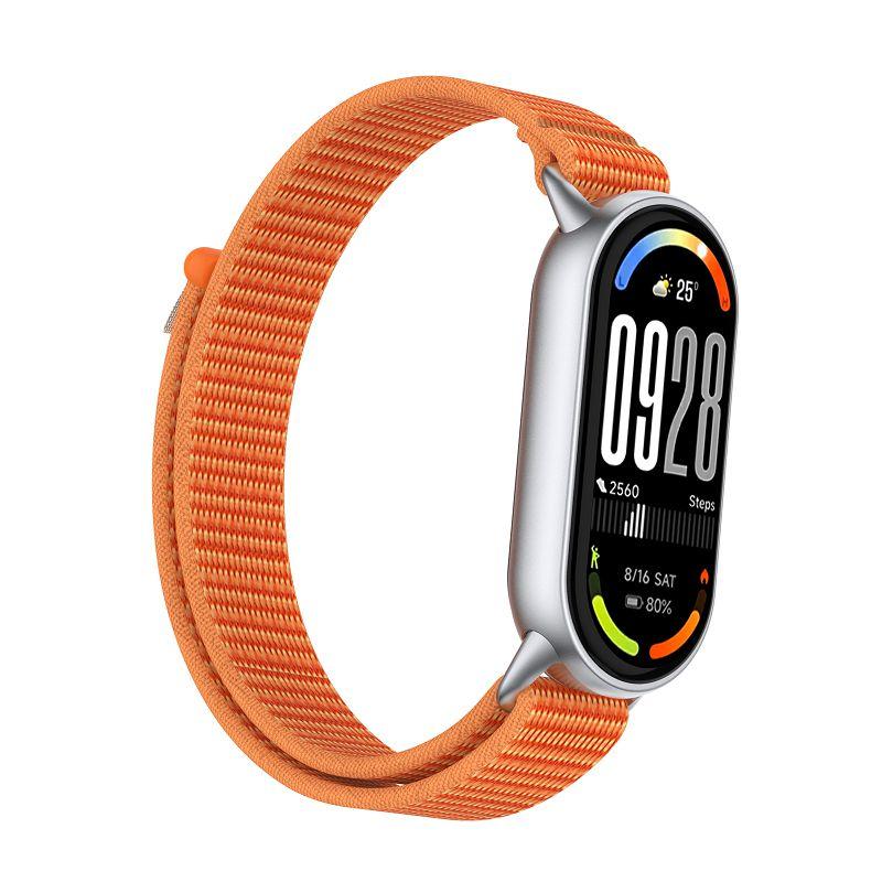 Curea din nailon respirabilă pentru Xiaomi Mi Band 10 9 8 Brățară moale Correa pentru Mi Smartwatch Band 9 10 cu conector metalic