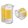 Marqueur de Reine d'Abeille Catcher Plastique Une Main Bouteille Marqueur Piston Peluche Outil Apiculteur