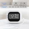Vibrating Digital Dual Alarm  Built-in Radio Function Portable Mini Clock Three Alarm Modes Charging Alarm Clock For Elderly