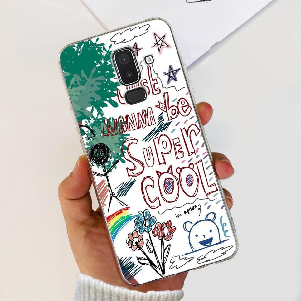 Case for Samsung Galaxy J8 2018 Case Silicon Back Cover for Samsung J8 2018 J810 Funda for Samsung J8 2018 Phone Case Clear Etui