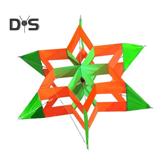 

3D Lotus Kite Легко управлять Сверхпрочный открытый пляж парк газон дети взрослые игрушка воздушный змей семья малышей мальчики девочки начинающие красочный летающий змей зелёный