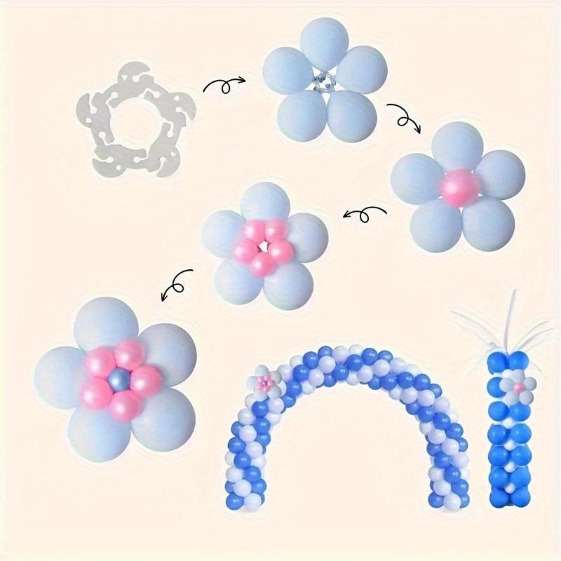 50/100pcs Multipurpose Balloon Clips And Arch Support Buckles - Simple Knotting Tools for Flower Shape Decorations,for Christmas