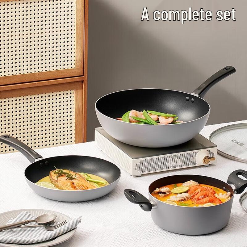 Cooker King 3-Piece Non-Stick Cookware Set