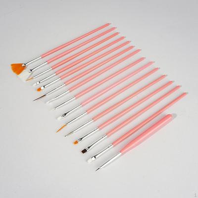 15 Pieces Nail Art Brush, Pen ,Nail Dotting Painting Drawing ,for Beginners