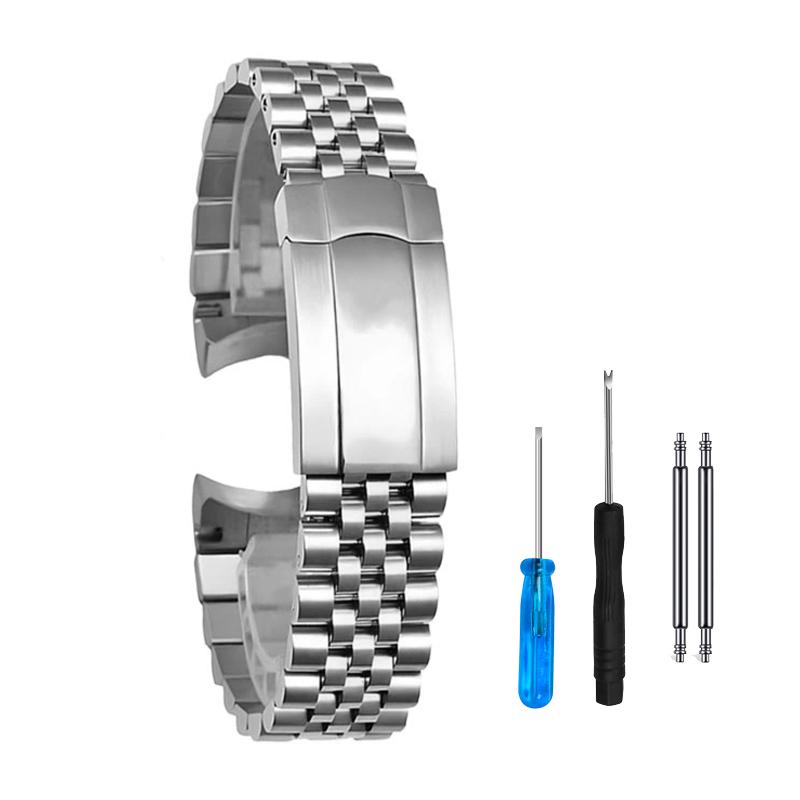 

904 Jubilee Watch Band For Rolex Sub GMT Yacht Daytona Watch Strap Luxury Bracelet Mod Parts Replacement Accessories 20mm 20mm
