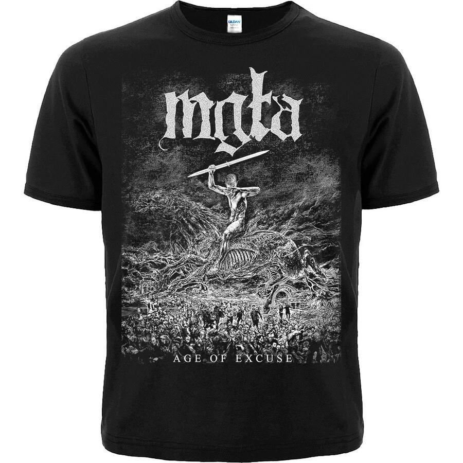 Mgla - Age Of Excuse Black T-Shirt mayhem venom S