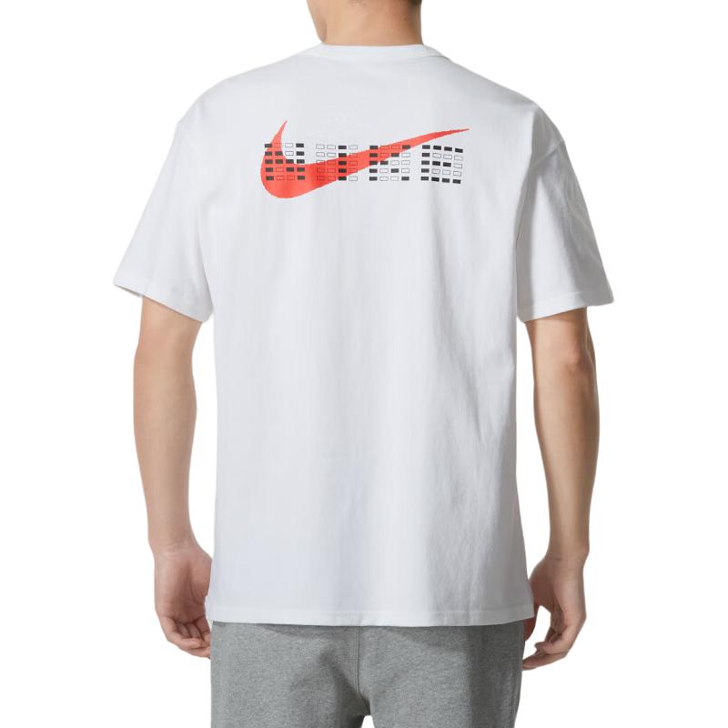 New Nike Short Sleeved Unisex White HF6594-100