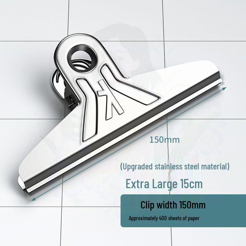 Extra Large Stainless Steel Money & Office Clip