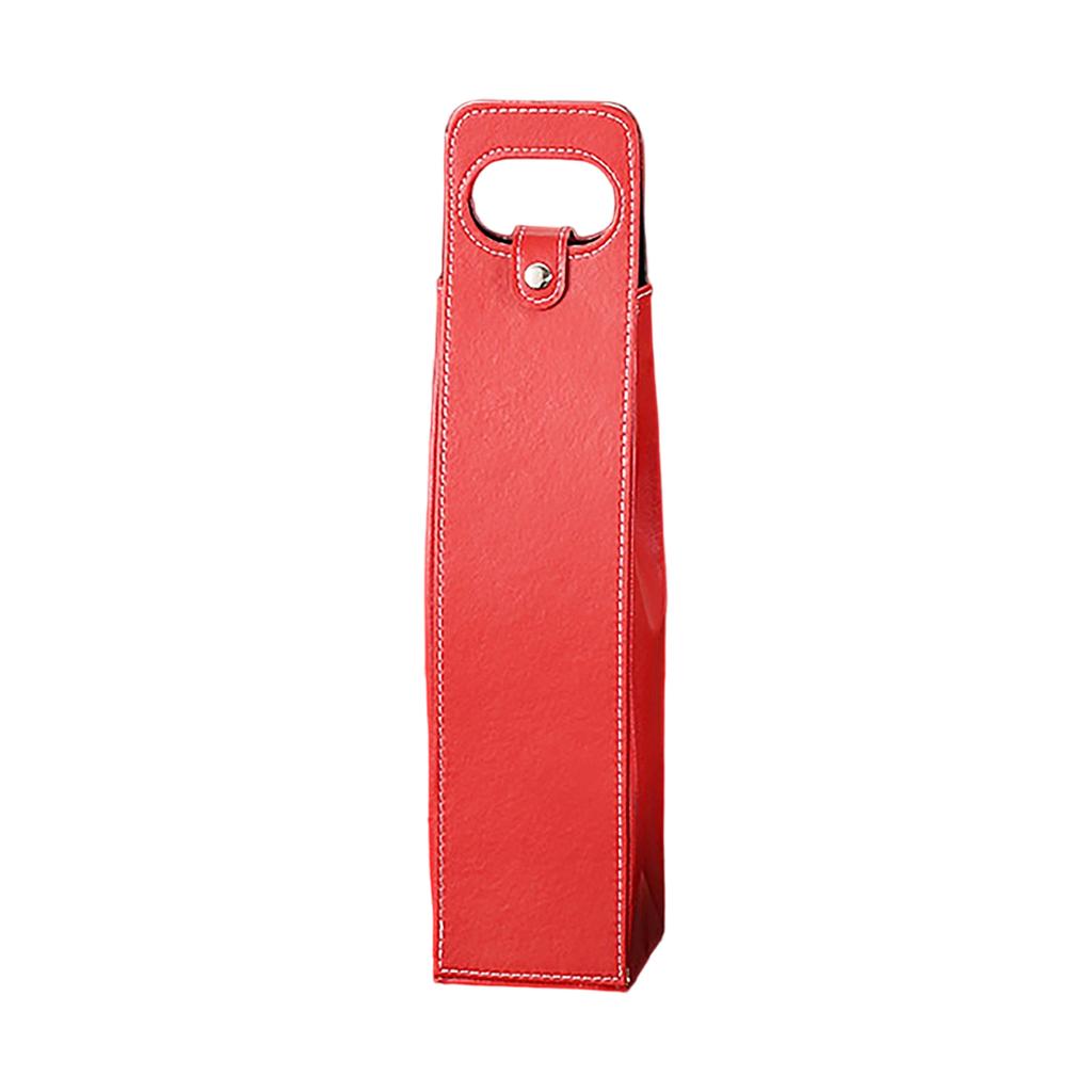 Leather Wine Bag for Carrying Bottles To Parties and Picnics