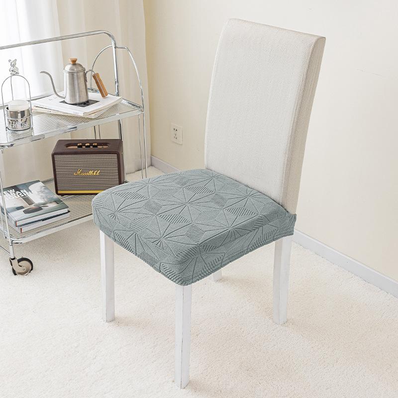 

Чехол на стул из жаккарда Чехол на стул с прямой спинкой Четыре сезона Универсальный нескользящий чехол на подушку сиденья Чехол на стул для обеденного стула в отеле 38-45cm