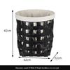 Modern Minimalist Leather Laundry Hamper